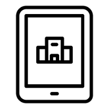 Online Hotel Booking Icon Of Line Style Available In Svg Png Eps Ai Icon Fonts