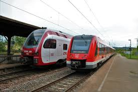 Written by ferry lissenberg on 02.07.2021 in alstom, alstom coradia stream, alstom coradia stream hc cfl. Db Regio Alstom Lint81 620 029 Und Cfl Stadler Kiss 2303 Am 28 04 18 In Ehrang Bahnbilder De