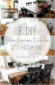 Also, it stands 29 inches off the ground. 7 Diy Farmhouse Tables With Free Plans Making Joy And Pretty Things