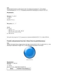 Volume sebuah bejana pada suhu 30°c ialah 2 liter. Soal Pemuaian Dan Jawaban