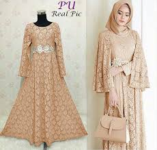 Model baju brokat merupakan model baju yang biasa digunakan dalam berbagai macam acara formal. Baju Gaun Pesta Ratih Full Brokat Model Gamis Modern Butik Jingga