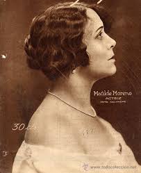 teatro 1922 matilde moreno actriz hoja portada
