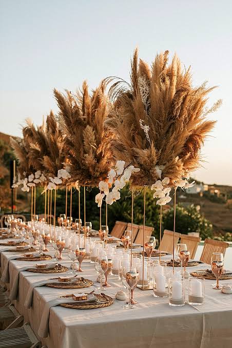 How to Decorate a Wedding Table with Elegance - Boho Wedding Blog