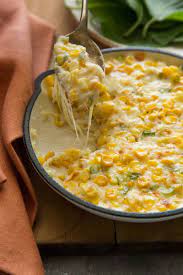 Korean Corn Cheese Spoon Fork Bacon Recipe Korean Side Dishes Recipes Best Korean Food