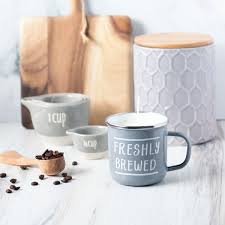 These are simple ceramic, stone, or glass mugs that hold around eight because these mugs are taller, you may want to consider how you make coffee. Enamel Coffee Mug Candle How To Make Candles In A Mug