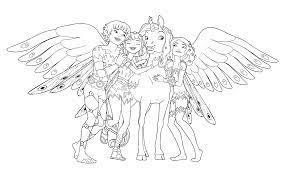 Mia and me free to color for children. Mia And Me Coloring Pages Best Coloring Pages For Kids