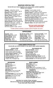 Online Menu Of Fisherman S Restaurant Lng Crescent City Ca