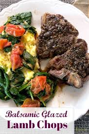 Balsamic Glazed Lamb Chops Is A Quick And Easy Recipe That Flavors The Lamb With Herbs And Finishes The Succulent Meat W Lamb Chop Recipes Recipes Lamb Recipes