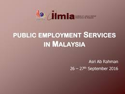 Public Employment Services In Malaysia Ppt Download