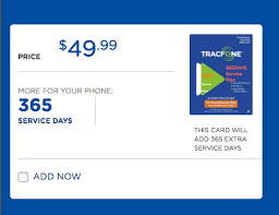 § the $10 global calling card must be combined with another tracfone service plan to work. Add 1 Year Of Service To Your Tracfone Account Smartphonematters