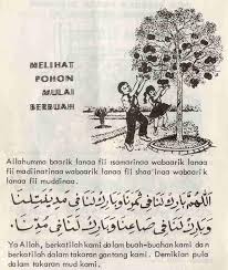 Selalunya kat shopping mall bila lalu kat kawasan yang jual pokok berpasu, kerap sgt terpaku tgk tak boleh jadi ni. Doa Melihat Pohon Mulai Berbuah
