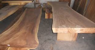 Large Natural Curve Suar Wood Table Slabs From Bali Wood Slab Table Natural Edge Dining Table Dining Table