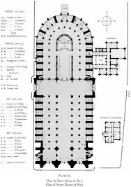 Plan De Notre Dame De Paris Bubble Diagram Architecture Cathedral Architecture Historical Architecture