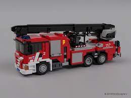 lego scania p410 fire truck lego feuerwehr lego lkw lego fahrzeuge