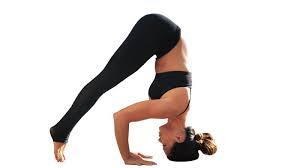 Laura Kasperzak Masumi Goldman Two Fit Moms Yoga Inversions Preps Yoga Inversions Yoga Poses Easy Yoga Poses