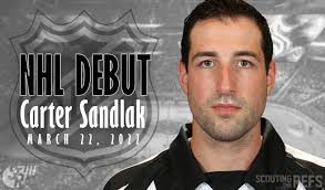 Referee Carter Sandlak to Make NHL Debut