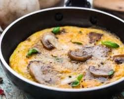 Recette De Omelette Aux Champignons Legere Sans Jaunes D Oeufs Recette Omelette Champignons Recette Omelette Plat Vegetarien Rapide
