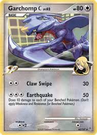 It flies through the sky as fast as a jet airplane, hunting down as much prey as it can. Garchomp C Platinum Supreme Victors Tcg Card Database Pokemon Com
