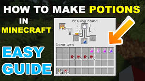 Some of the things that you can do are the following: How To Make Potions In Minecraft Easy 2021 Simple Tutorial Youtube