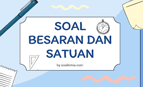 May 24, 2021 · ilmu pengetahuan 2 contoh soal fisika kelas 10 semester 1 beserta. 30 Soal Besaran Dan Satuan Pilihan Ganda Dan Jawaban