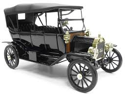 Motorcity Classics 1 18 Ford Model T Diecast Model Car Mc88131 This Ford Model T Sedan Diecast Model Car Is Black And Features Working Steering Wheels It Is M