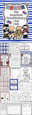 American Revolutionary War Unit Social Studies History Study History Revolutionary War Social Studies