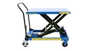 Bigdug Medium Duty Single Scissor Lift Table Product Video Lift Table Scissor Lift Work Platforms