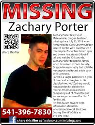 Zachary Porter 25 Went Missing From Mcminnville Oregon On July 23 2013 His Family Asks Anyone With Information About Hi Good Essay Coos County Amber Alert