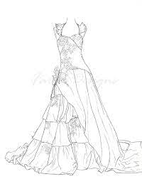 Select one of 1000 printable coloring pages of the category adult. Wedding Dress Coloring Pages For Girls Activity Shelter