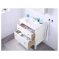 On associe la salle de bain au sprint matinal des jours de semaine, mais il pourrait en être tout autrement. Hemnes Meuble Lavabo 2tir Blanc 80x47x83 Cm Ikea