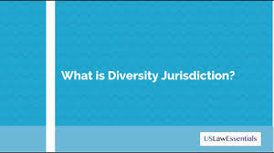 What Is Diversity Jurisdiction Youtube