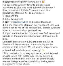 Use our instagram comment picker to run a giveaway for users who comment on your instagram posts. Worst Instagram Giveaway I Ve Ever Seen Beautyguruchatter