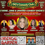 COMEDY SHOW Saturday September 19, WINE , DINE ...