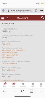 Then click on more account status changes. Blackpeoplemeet Reviews 380 Reviews Of Blackpeoplemeet Com Sitejabber