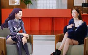 The girls talked about their universe. New K Pop Group Aespa Has Both Real Life And Virtual Members