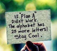 These are questions we don't lik. If Plan A Didn T Work The Alphabet Has 25 More Letters Inspirational Quotes Quotes Quotable Quotes