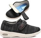 Amazon.com: youyun Zapatos para diabéticos para mujer, ancho y ...