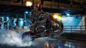 A collection of the top 46 best bike wallpapers and backgrounds available for download for free. 2560x1080 Red Hood On Bike 2560x1080 Resolution Wallpaper Hd Superheroes 4k Wallpapers Images Photos And Background Wallpapers Den