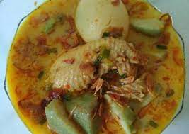 Resep Lontong Kari Ayam Oleh Vivi Nur Hidayati Recipe Makanan Video Makanan Kari Ayam