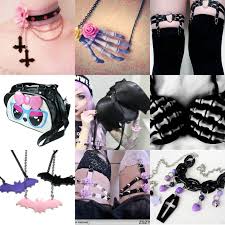 Diy harness + diy heart ring choker+ diy off shoulder t shirt. How To Be A Pastel Goth A Step By Step Guide