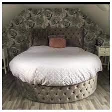 How to create a circular bed around a tree this video covers how to cut a circular bed around a tree in a lawn. The Queen B Round Bed Complete With Mattress House Of Bling Furniture Boutique