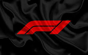 Download Wallpapers New F1 Logo Silk Flag Black Silk Formula 1 Emblem New Logo Besthqwallpapers Com Formula 1 Motorsport Logo Race Cars