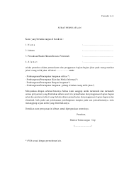 Contoh Surat Izin Pemakaian Jalan Contoh Surat