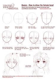 To place the ears first draw a horizontal line directly though the middle of the head and then draw another line between that and the chin. Pin By Donald Hauser On How To Draw Manga Drawing Tutorials Anime Anatomy Anime Drawings Tutorials