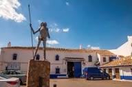 Don Quijote statue - Picture of Venta del Quijote, Puerto Lapice ...