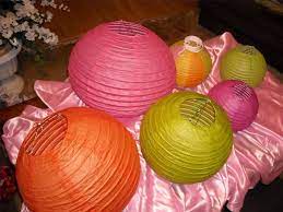Instructions For A Round Paper Lantern Ehow Com Round Paper Lanterns Paper Lanterns Diy Paper Lantern Decor