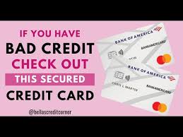 The bankamericard® secured credit card could be a good option for someone who already banks with bank of america and needs to build or rebuild their credit. Bank Of America Secured Card A Great Way To Rebuild Your Credit Fix My Credit Friday Episode 22 Youtube