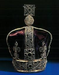 She held the orb, made in 1661, which is a globe of gold surrounded by a cross made of diamonds, sapphire and pearls with a large amethyst at the summit. St Edward S Crown European Royal History