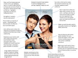 Shocking betrayals, devastating losses, and costly miscalculations have serious consequences in a ferocious and unending battle for survival in college life. Film Poster Analysis Friends With Benefits A2 Media Studies