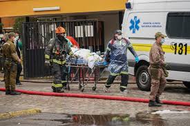 El violento incendio ha generado alarma y preocupación. Soychile Cl Noticias De Todo Nuestro Pais